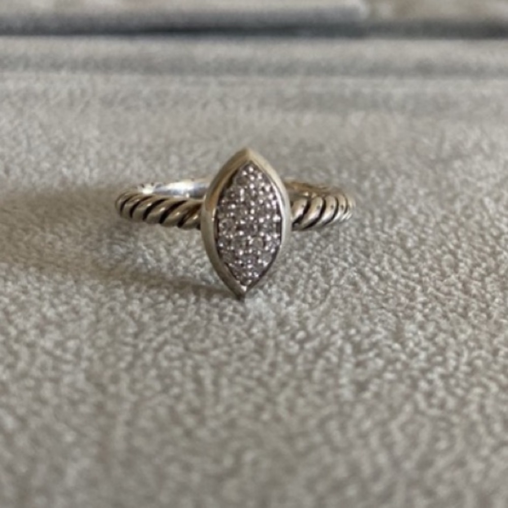 David Yurman Pave Diamond Ring